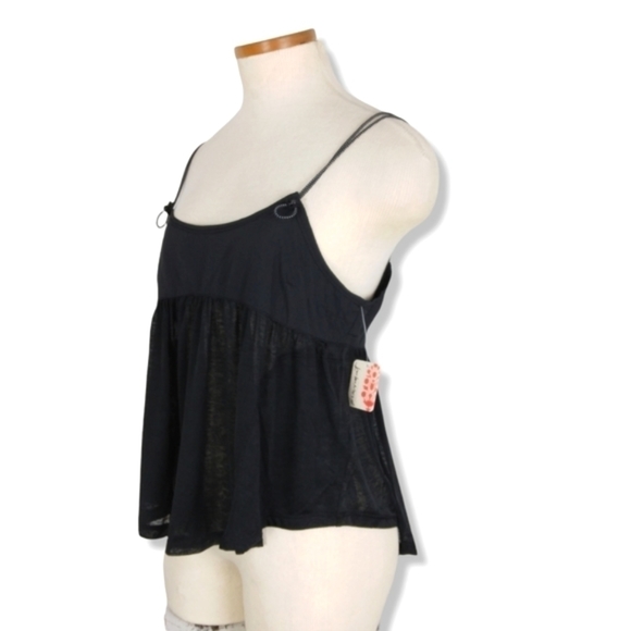 Free People Movement ' Catch Me Drift' Tank I'm Black - Picture 3 of 10